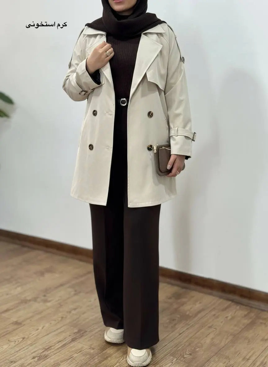 ترنچ کت آستردار آیسو جوانه 1